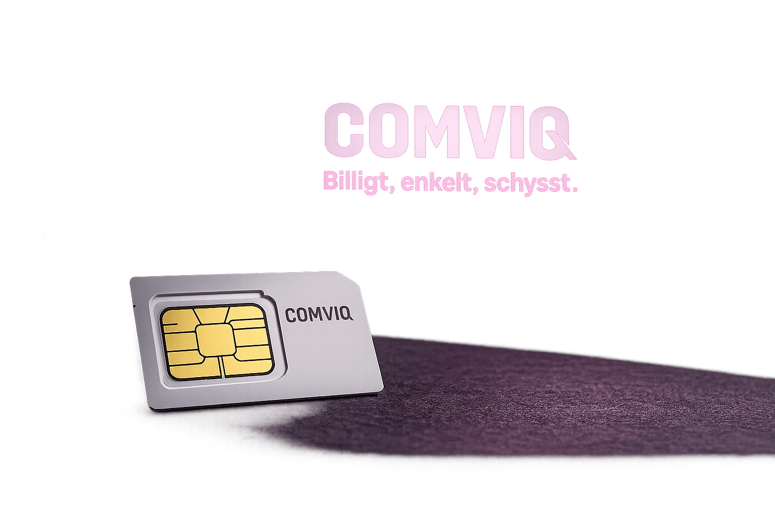 Aktivera sim kort från Comviq Comviq simkort och text i rosa. Hur gör man för att aktivera sim kort från Comviq?