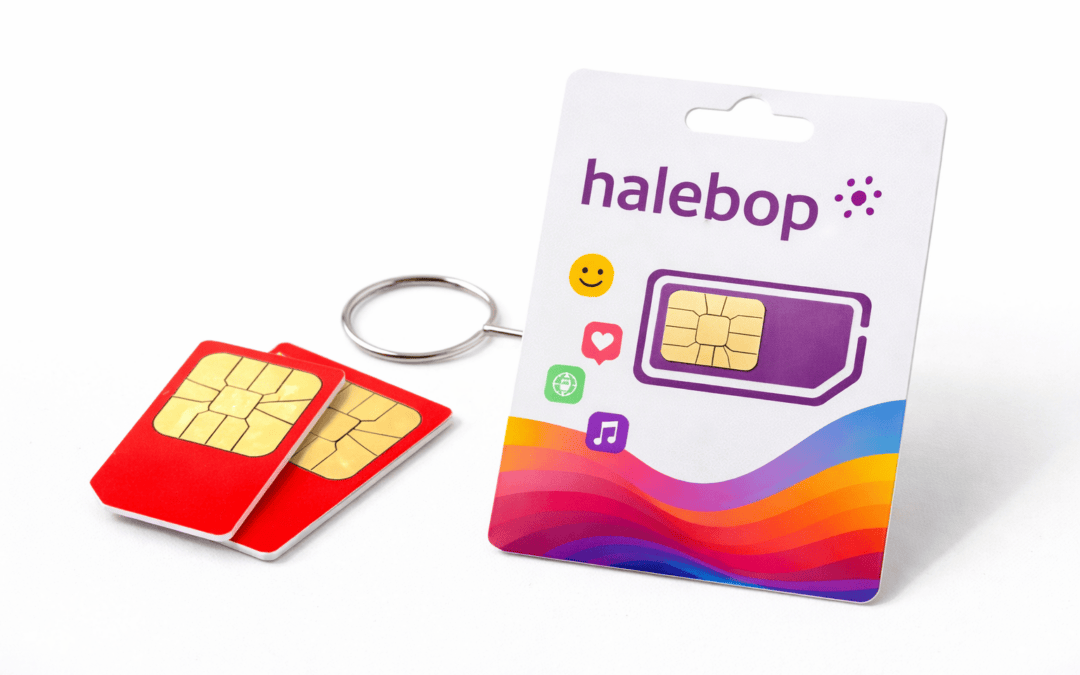 Halebop aktivera simkort