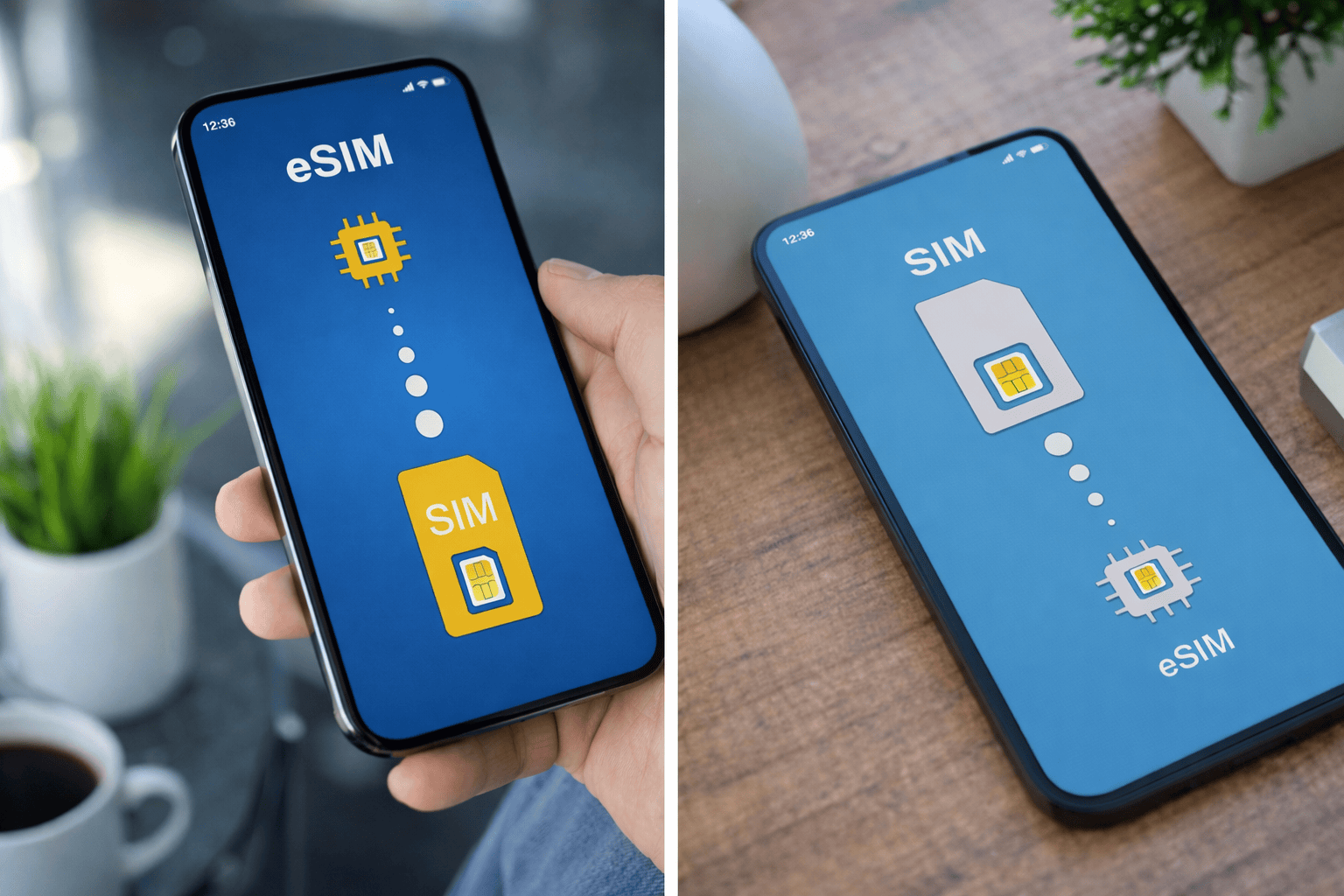 Digitalt simkort Så funkar ett digitalt simkort, även kallat eSIM.