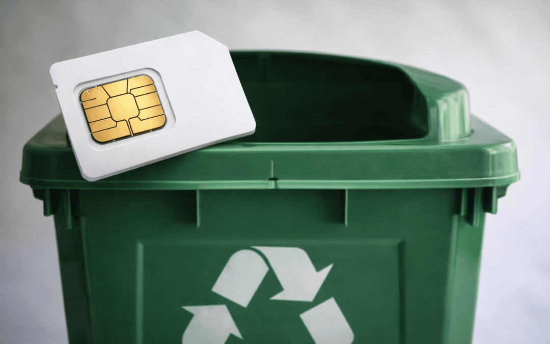Kan man återvinna SIM-kort?