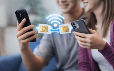 Kan man dela surf via SIM-kort?