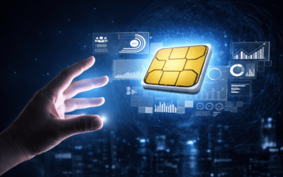 Hur mycket data ryms på ett SIM?