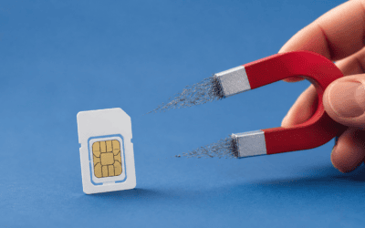 Kan SIM-kort påverkas av magnetism?