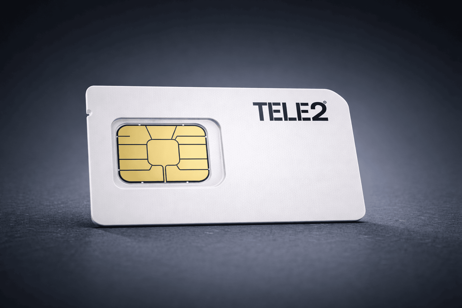 Ett nano sim från Tele2.