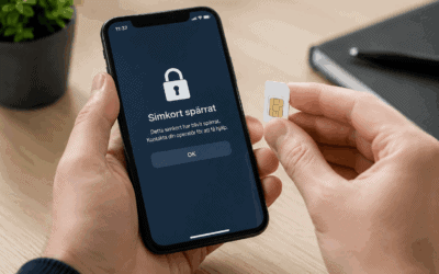 Spärra SIM-kort – så skyddar du datan