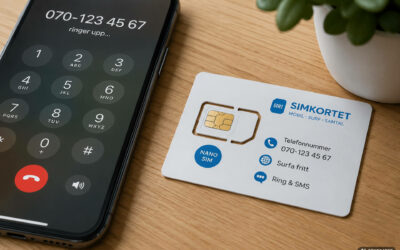 Vad är ett simkort med telefonnummer?